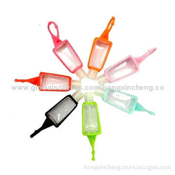G-2014 Silicone Hand Sanitizer Holders with Non-toxic, Customized Designs Available